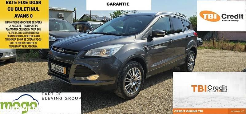 Gri Utilizat 2013 Ford Kuga Titanium SUV | 8.390 EUR (Preț OK) - Imagine 1/4