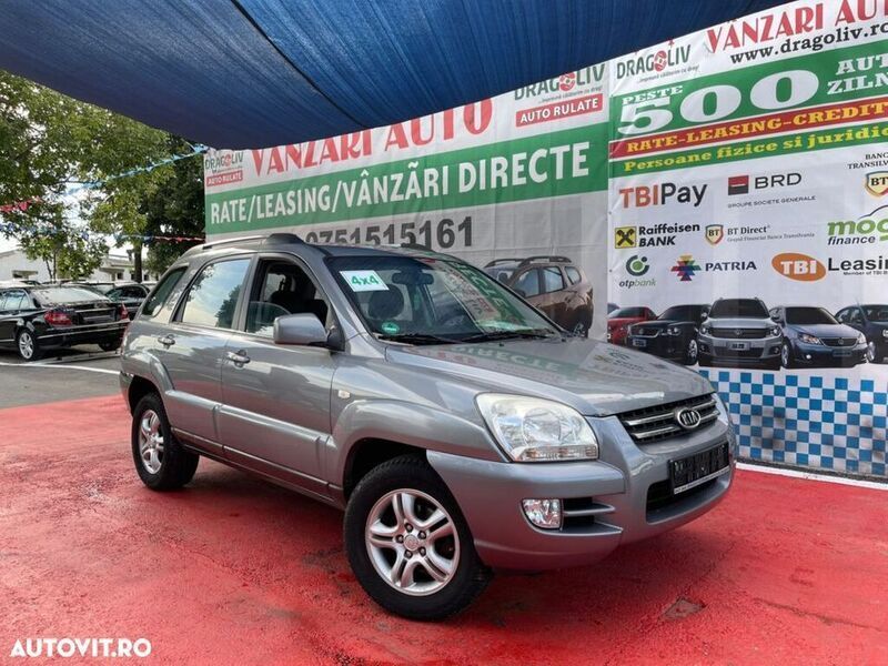 Gri Utilizat 2004 Kia Sportage 2 SUV | 4.499 EUR (Scump) - Imagine 1/4