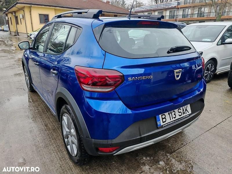 Second-hand Dacia Sandero Expression 100 CP (73 kW) 2022 Culoarealbastru