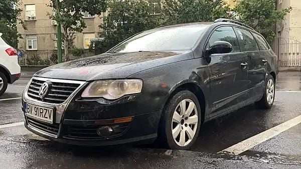 Negru Utilizat 2009 VW Passat Break | 3.100 EUR (Preț OK) - Imagine 1/4