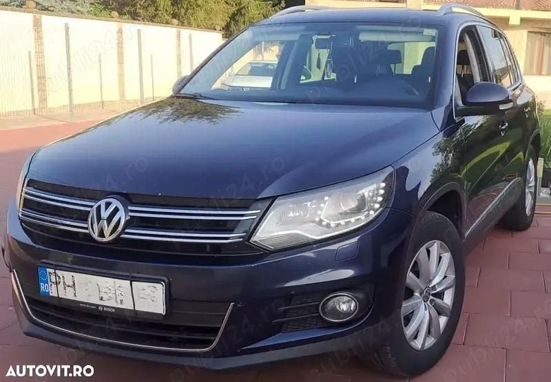 Albastru Utilizat 2014 VW Tiguan Life SUV | 10.800 EUR (Preț OK) - Imagine 1/4