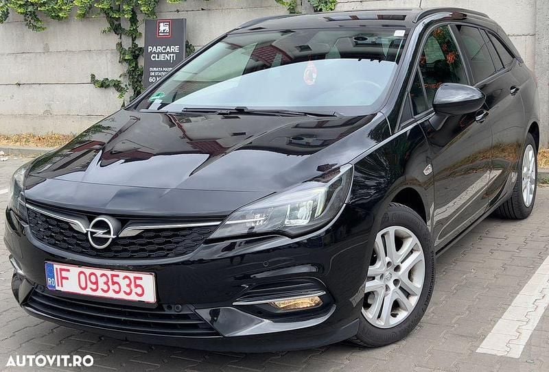 Second-hand Opel Astra Edition 122 CP (89 kW) 2021 Culoarenegru Break