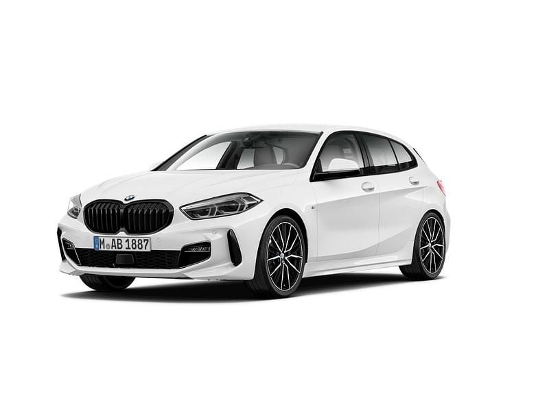 Alpine white iii nonmetallic paint Utilizat 2022 BMW 118 Shadowline Hatchback | 19.480 EUR (Preț bun) - Imagine 1/4