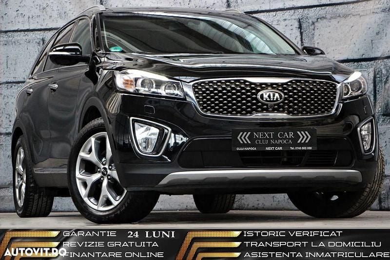 Culoarenegru Utilizat 2015 Kia Sorento Platinum Edition SUV | 15.850 EUR (Puțin scump) - Imagine 1/4