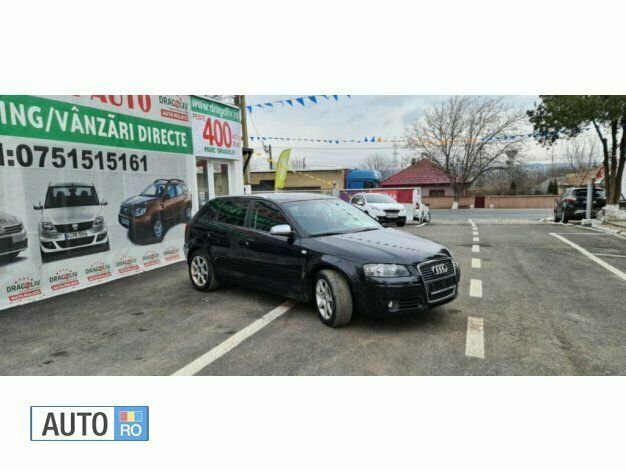 Negru Utilizat 2006 Audi A3 Hatchback | 3.699 EUR (Preț OK) - Imagine 1/4