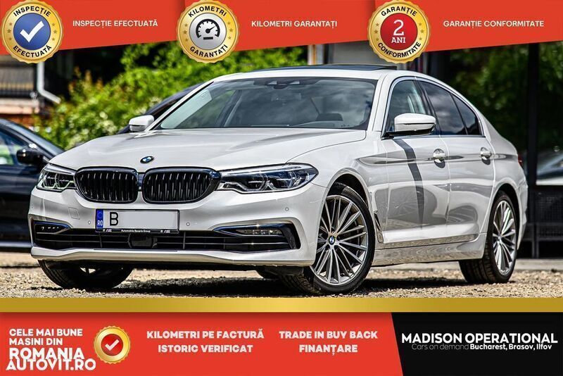 Alb Utilizat 2019 BMW 530 Sport Line Berlinǎ | 42.500 EUR - Imagine 1/4