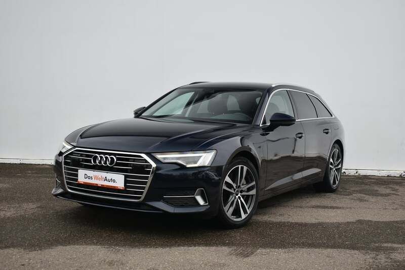 Albastru mediu normal Utilizat 2022 Audi A6 Sport Break | 33.990 EUR - Imagine 1/4