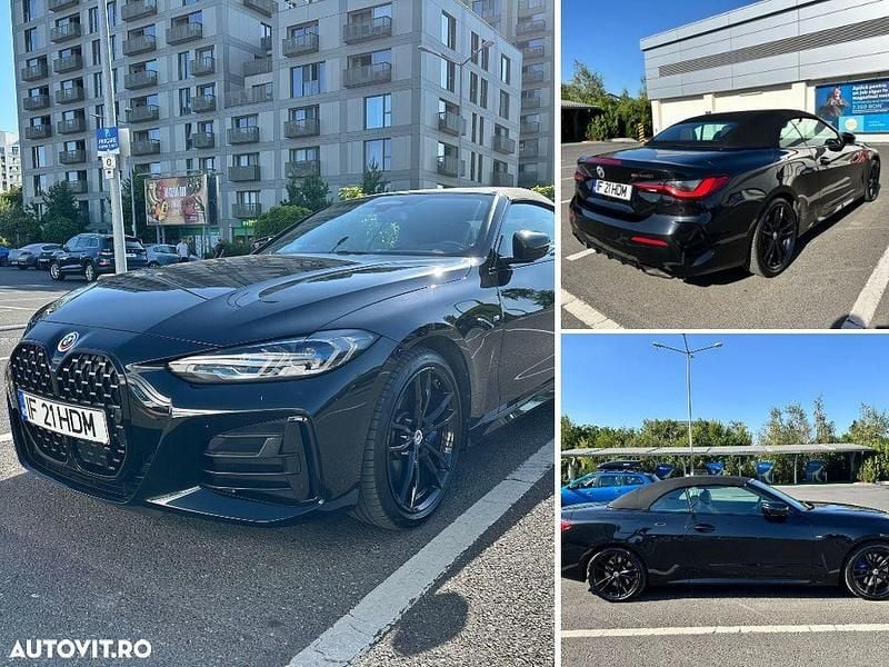Culoarenegru Utilizat 2023 BMW M4 Cabriolet M Sport Cabrio | 56.500 EUR - Imagine 1/4