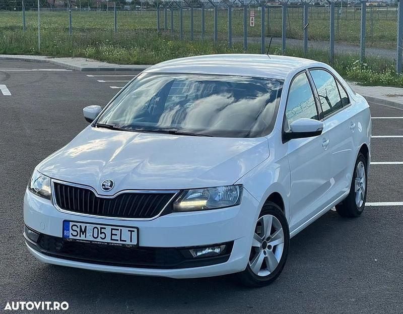 Culoarealb Utilizat 2018 Skoda Rapid Active Berlinǎ | 8.200 EUR (Preț OK) - Imagine 1/4