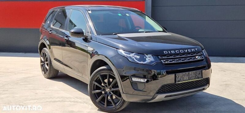 Negru Utilizat 2017 Land Rover Discovery Sport HSE SUV | 10.850 EUR (Super Preț) - Imagine 1/4