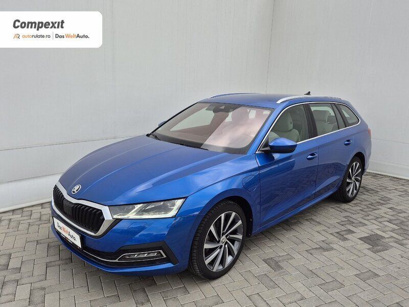 Albastru Utilizat 2021 Skoda Octavia Style Break | 20.900 EUR (Scump) - Imagine 1/4