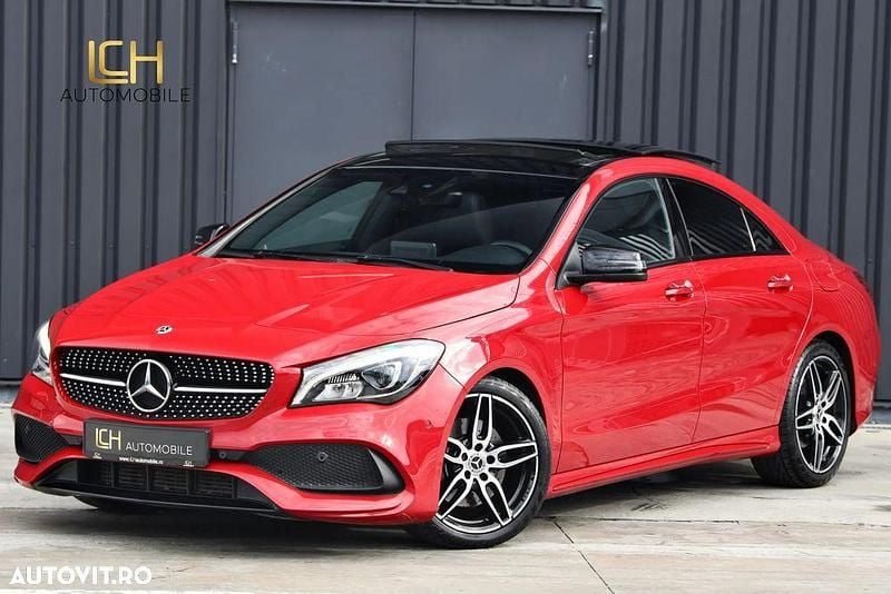 Culoarerosu Utilizat 2018 Mercedes CLA220 AMG line Berlinǎ | 18.990 EUR (Preț bun) - Imagine 1/4