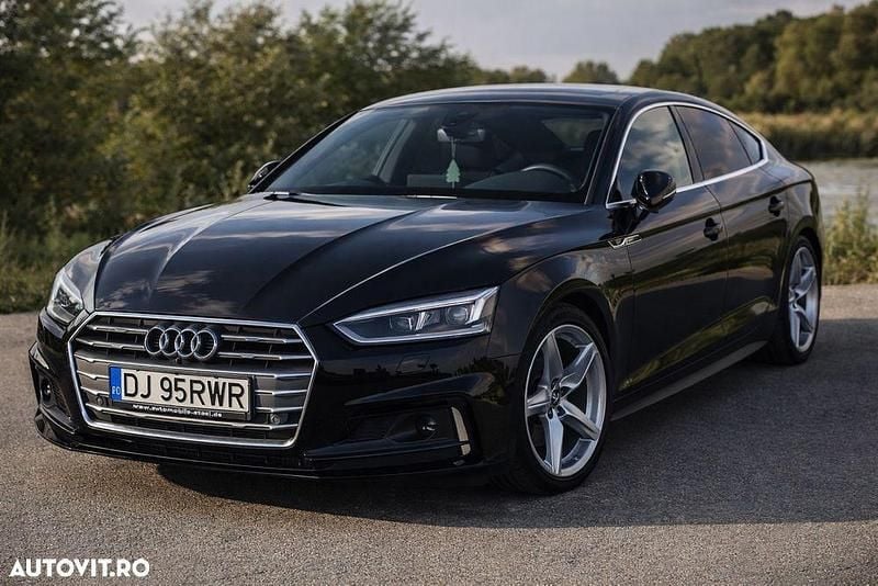 Second-hand Audi A5 S-Line 190 CP (139 kW) 2018 Culoarenegru Coupe