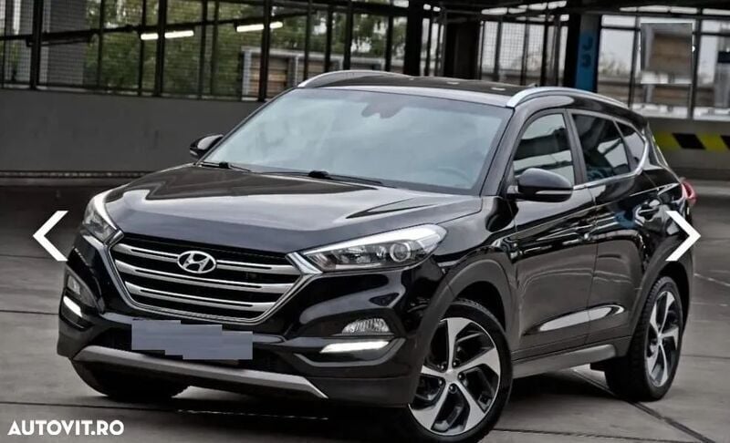 Negru Utilizat 2016 Hyundai Tucson SUV | 12.900 EUR (Preț OK) - Imagine 1/4