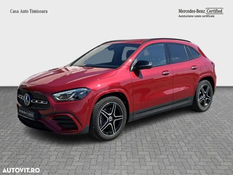 Rosu Utilizat 2023 Mercedes GLA220 SUV | 45.220 EUR - Imagine 1/3