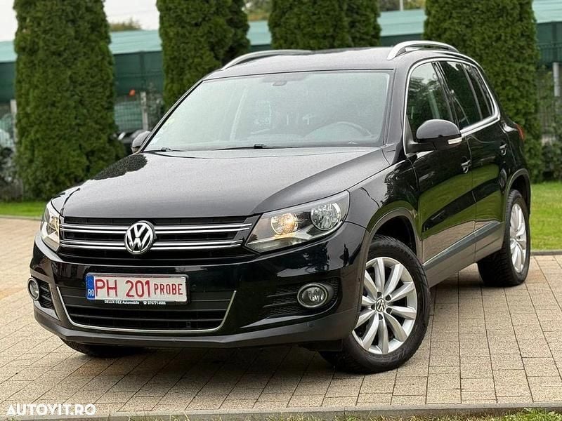 Culoarenegru Utilizat 2013 VW Tiguan Sportline SUV | 10.690 EUR (Preț OK) - Imagine 1/4