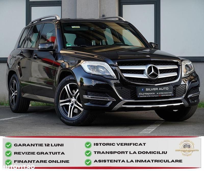 Negru Utilizat 2015 Mercedes GLK220 Edition 1 SUV | 14.950 EUR (Puțin scump) - Imagine 1/4