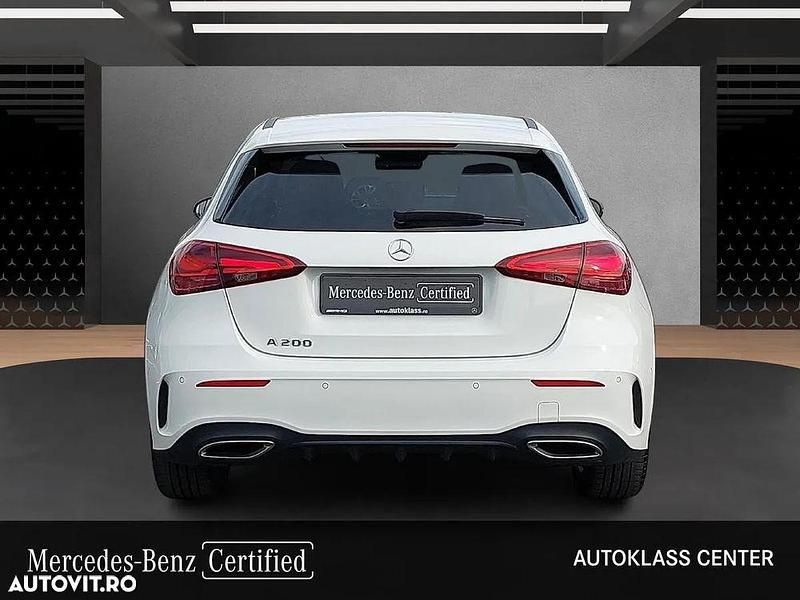 Second-hand Mercedes A200 163 CP (119 kW) 2023 Culoarealb Hatchback