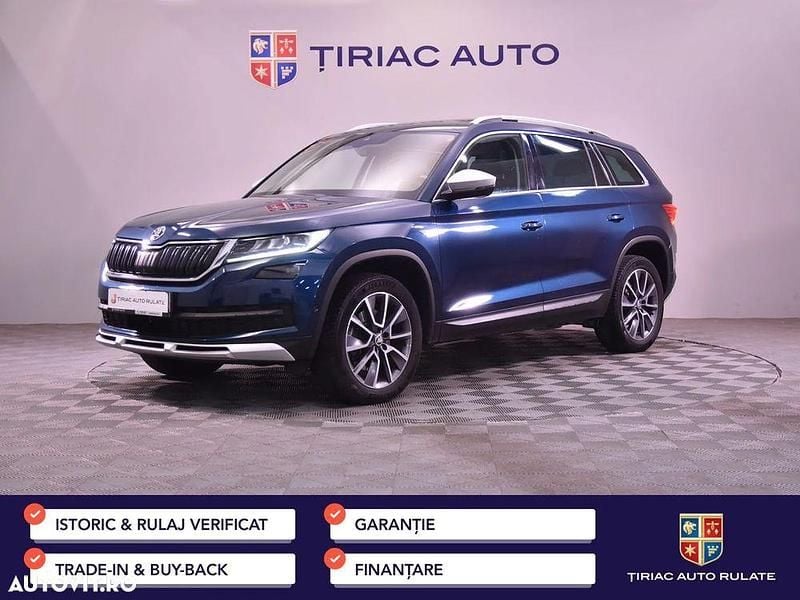 Culoarealbastru Utilizat 2020 Skoda Kodiaq SUV | 27.900 EUR (Preț OK) - Imagine 1/4