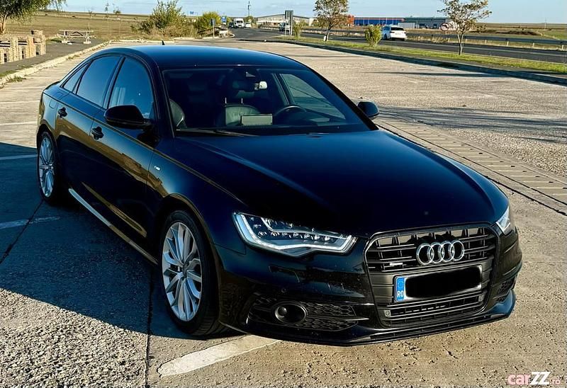 Negru Utilizat 2014 Audi A6 S-Line Berlinǎ | 14.300 EUR (Preț OK) - Imagine 1/4