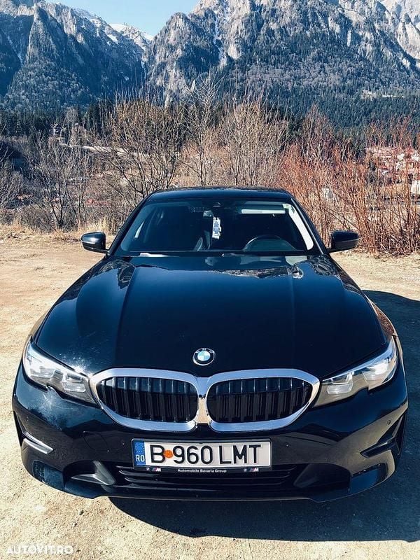 Negru Utilizat 2019 BMW 320 Sport Line Berlinǎ | 25.999 EUR (Preț OK) - Imagine 1/4