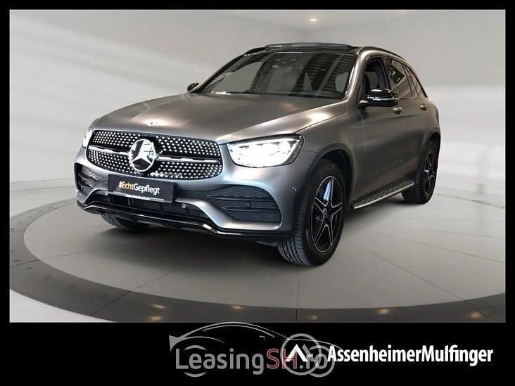 Gri Utilizat 2022 Mercedes GLC220 AMG SUV | 56.041 EUR - Imagine 1/4