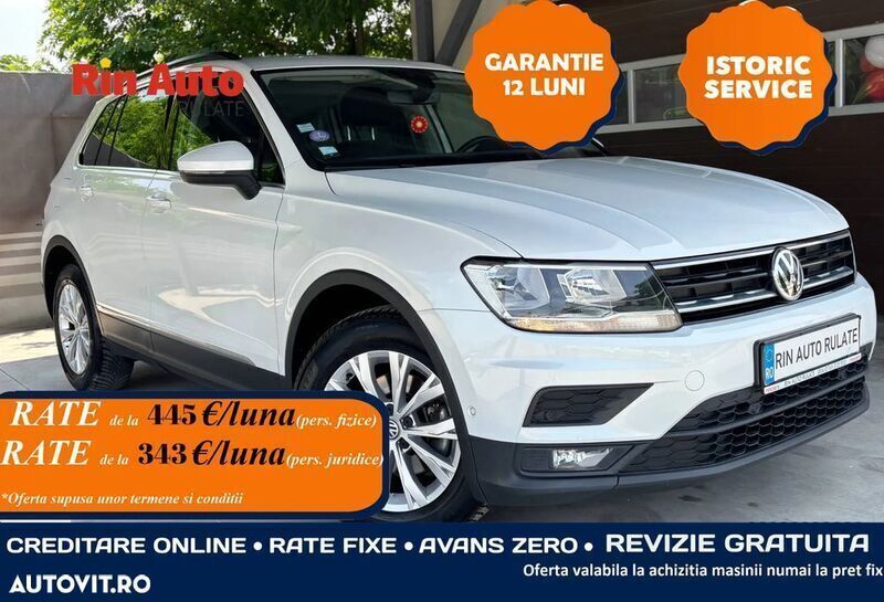 Alb Utilizat 2020 VW Tiguan Comfortline SUV | 19.990 EUR (Preț OK) - Imagine 1/4