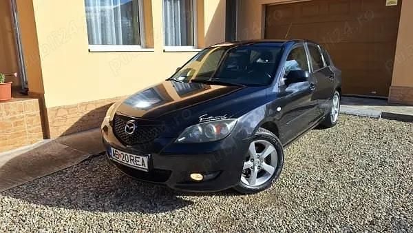 Negru Utilizat 2006 Mazda 3 Hatchback | 899 EUR (Preț bun) - Imagine 1/4