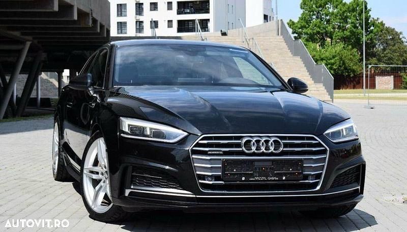 Negru Utilizat 2017 Audi A5 Sport Coupe | 17.999 EUR (Preț OK) - Imagine 1/4