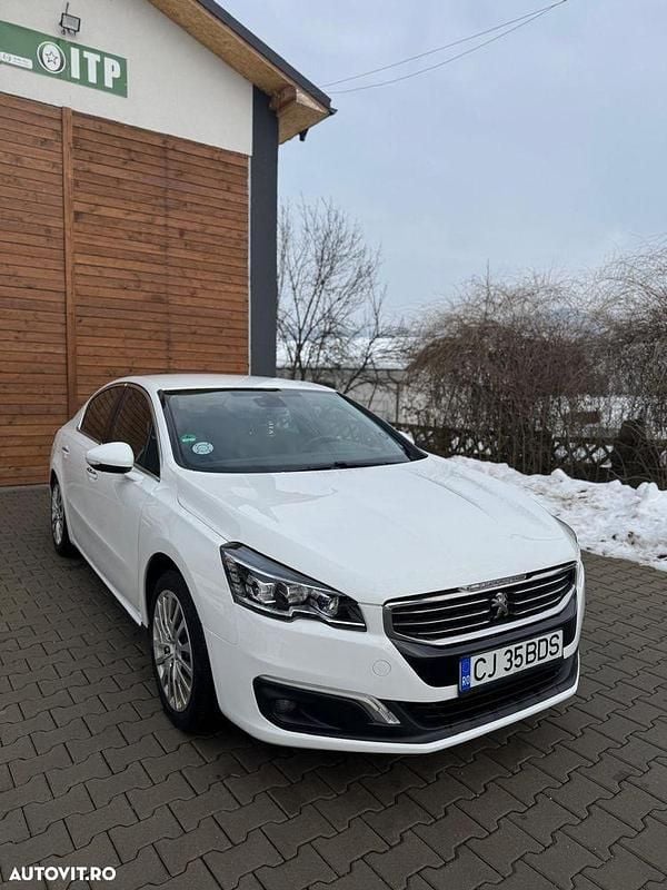 Second-hand Peugeot 508 Allure 180 CP (132 kW) 2017 Culoarealb Berlinǎ