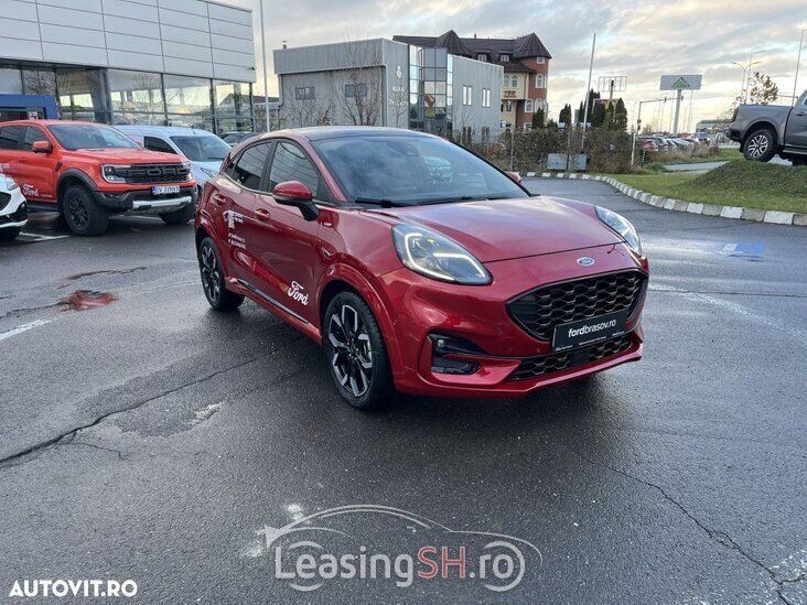 Roșu Utilizat 2023 Ford Puma Coupe | 26.500 EUR (Scump) - Imagine 1/4