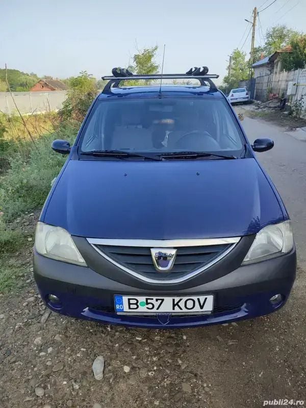 Second-hand Dacia Logan 90 CP (66 kW) 2007 Albastru Berlinǎ