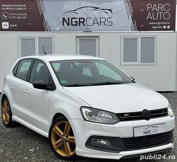 Alb Utilizat 2013 VW Polo R-line Hatchback | 7.450 EUR (Super Preț) - Imagine 1/4