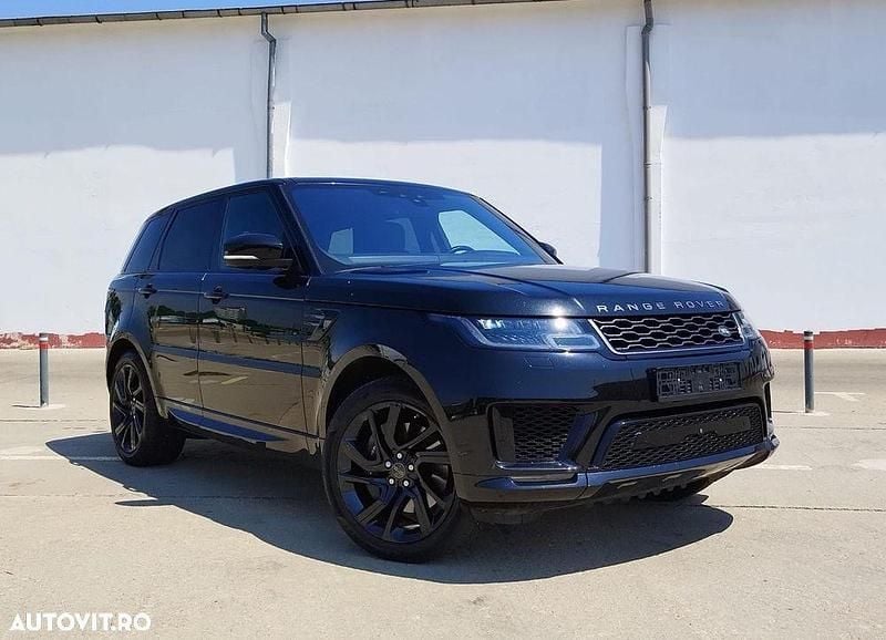 Culoarenegru Utilizat 2019 Land Rover Range Rover Sport SUV | 39.000 EUR (Preț bun) - Imagine 1/4