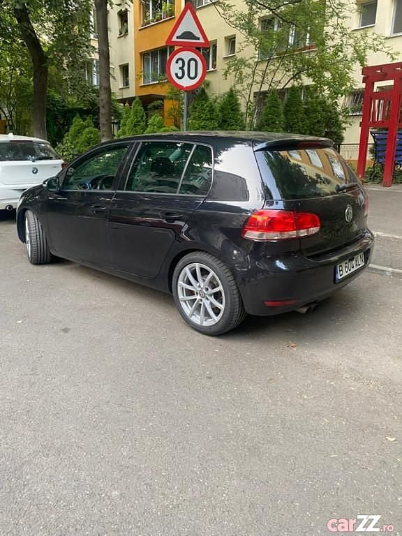 Second-hand VW Golf VI 122 CP (89 kW) 2011 Negru Hatchback