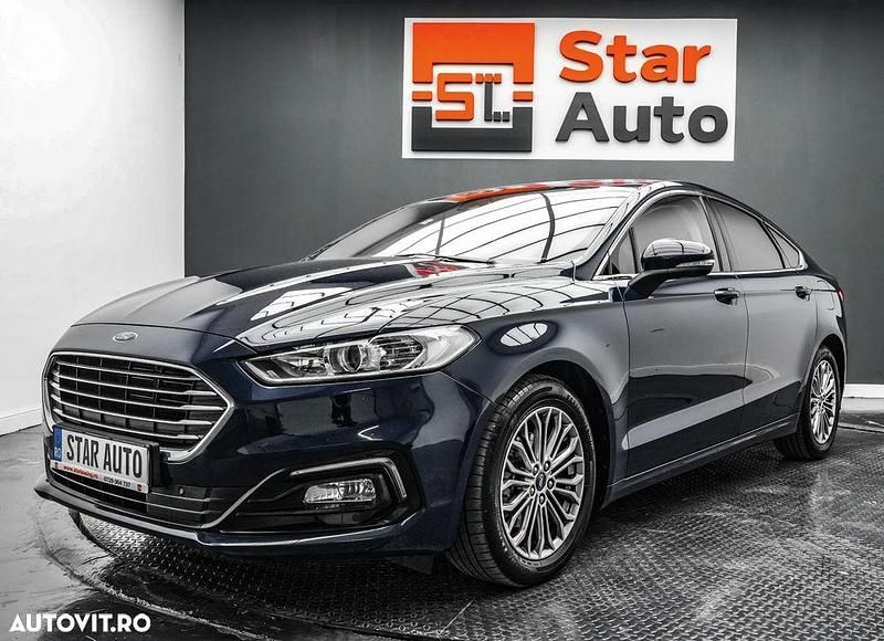 Culoarealbastru Utilizat 2021 Ford Mondeo Titanium Berlinǎ | 15.990 EUR (Preț OK) - Imagine 1/4