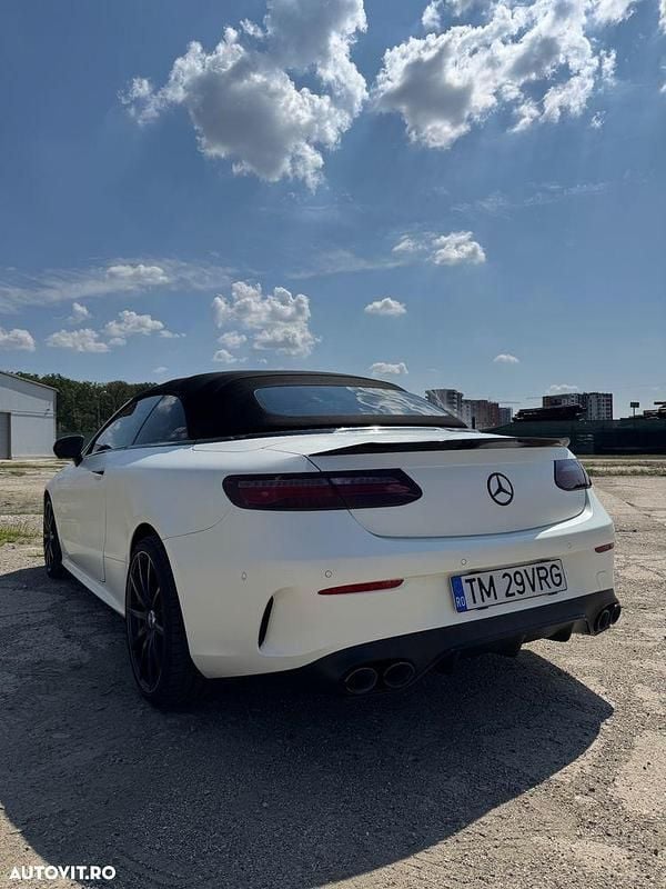 Second-hand Mercedes E53 AMG AMG 435 CP (319 kW) 2018 Culoarealb Cabrio