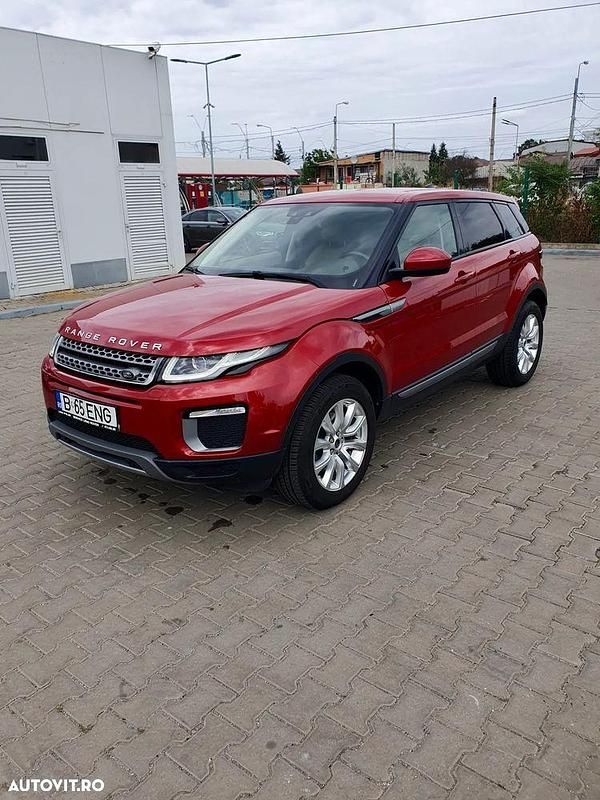 Second-hand Land Rover Range Rover evoque 149 CP (109 kW) 2017 Rosu SUV