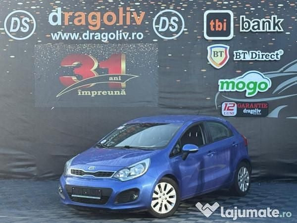 Albastru Utilizat 2012 Kia Rio Hatchback | 5.999 EUR (Scump) - Imagine 1/4