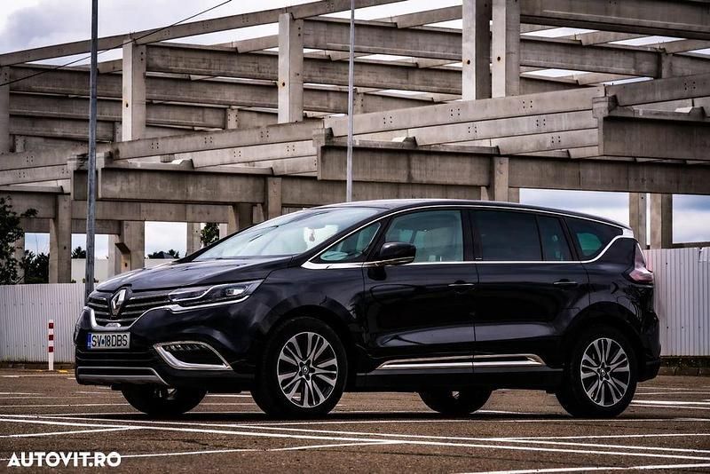 Negru Utilizat 2015 Renault Espace Initiale Paris Monovolum | 12.500 EUR (Scump) - Imagine 1/4