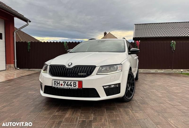 Culoarealb Utilizat 2015 Skoda Octavia RS Break | 11.350 EUR (Preț OK) - Imagine 1/4