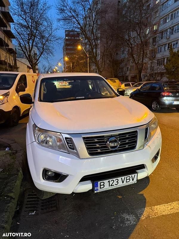 Culoarealb Utilizat 2019 Nissan Navara Visia Pickup | 11.999 EUR (Super Preț) - Imagine 1/4