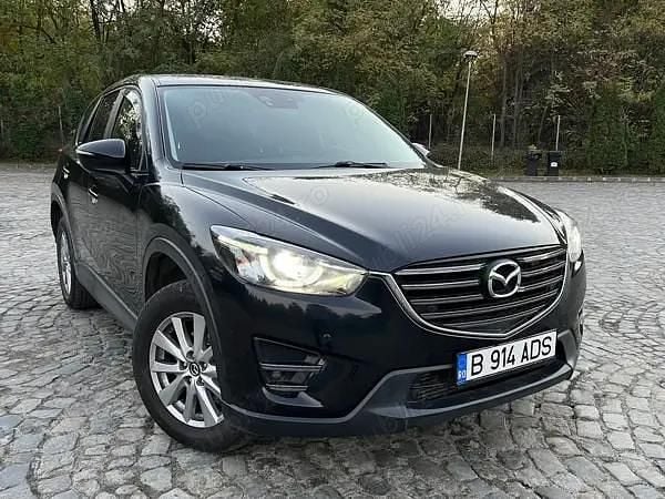 Negru Utilizat 2016 Mazda CX-5 SUV | 9.600 EUR (Super Preț) - Imagine 1/4