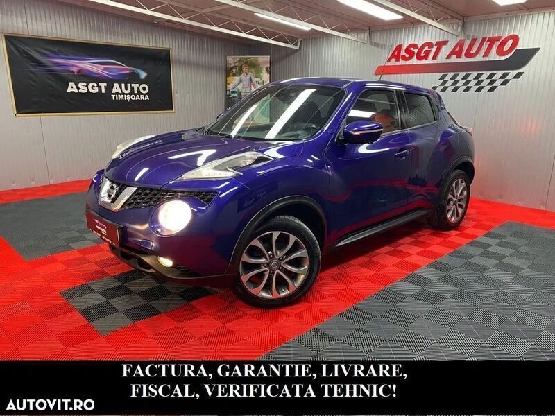 Albastru Utilizat 2015 Nissan Juke SUV | 8.999 EUR (Puțin scump) - Imagine 1/4