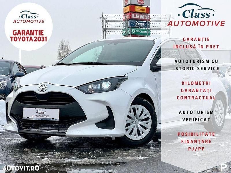 Culoarealb Second-hand 2022 Toyota Yaris Eco Hatchback | 12.490 EUR (Preț OK) - Imagine 1/4
