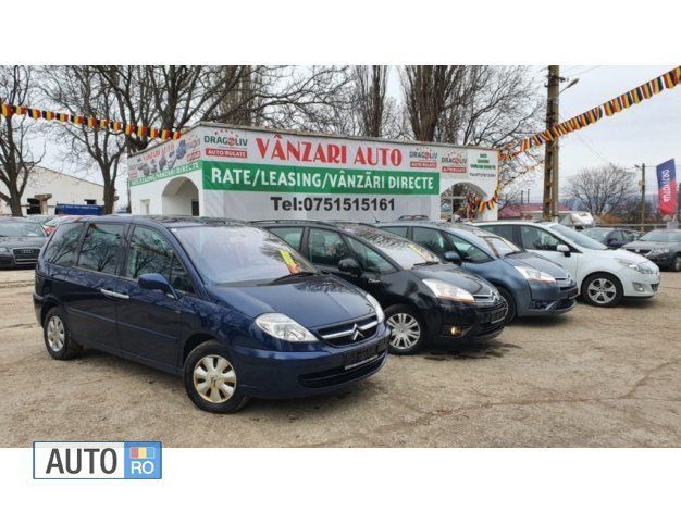 Negru Utilizat 2009 Citroën C4 Picasso Monovolum | 3.499 EUR (Preț OK) - Imagine 1/4