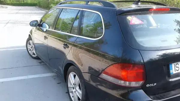 Negru Utilizat 2010 VW Golf VI Break | 3.400 EUR (Preț OK) - Imagine 1/4
