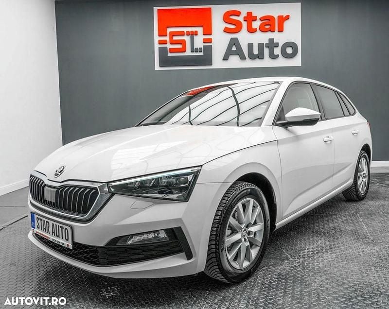 Culoarealb Utilizat 2021 Skoda Scala Style Hatchback | 9.990 EUR (Preț bun) - Imagine 1/4