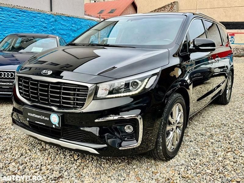 Negru Utilizat 2019 Kia Carnival Monovolum | 27.445 EUR (Preț OK) - Imagine 1/4