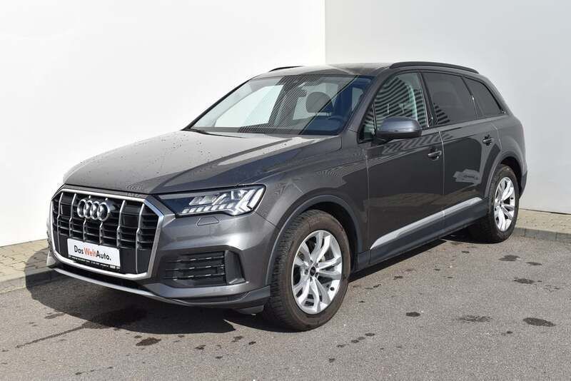 Gri mediu normal Utilizat 2021 Audi Q7 SUV | 55.500 EUR (Scump) - Imagine 1/4